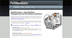 Desktop Screenshot of partition-guru.com